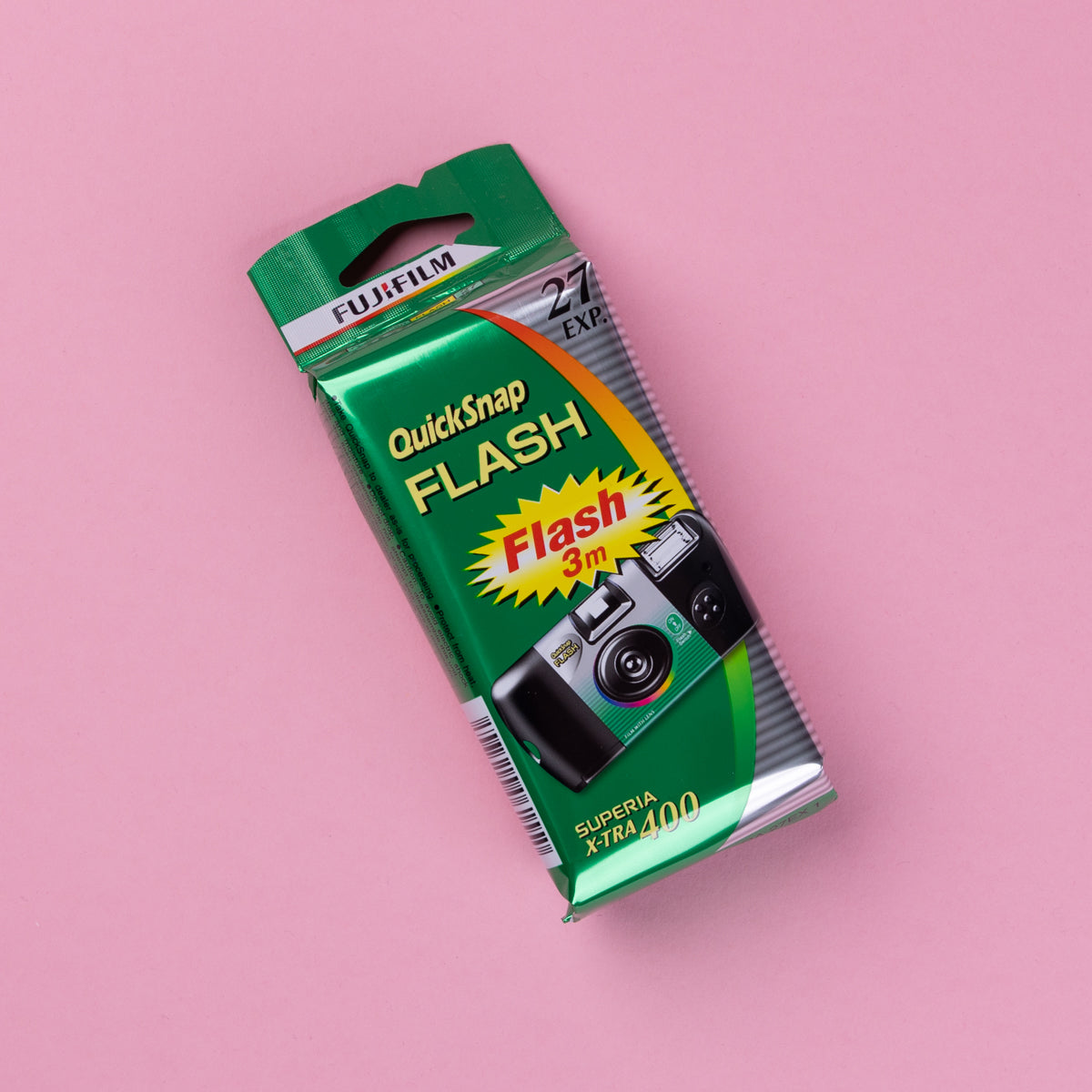 Fuji Quick Snap Flash 400 Disposable Camera 27exp – Negative