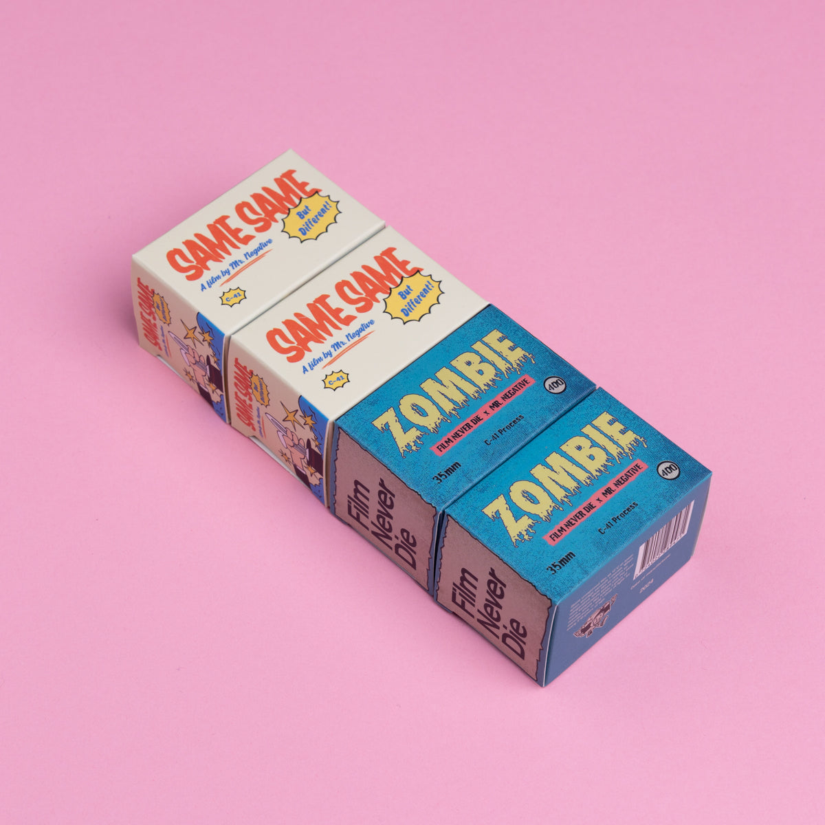 Same Same/Zombie Combo Pack (4 Pack of 35mm 36exp Assorted)