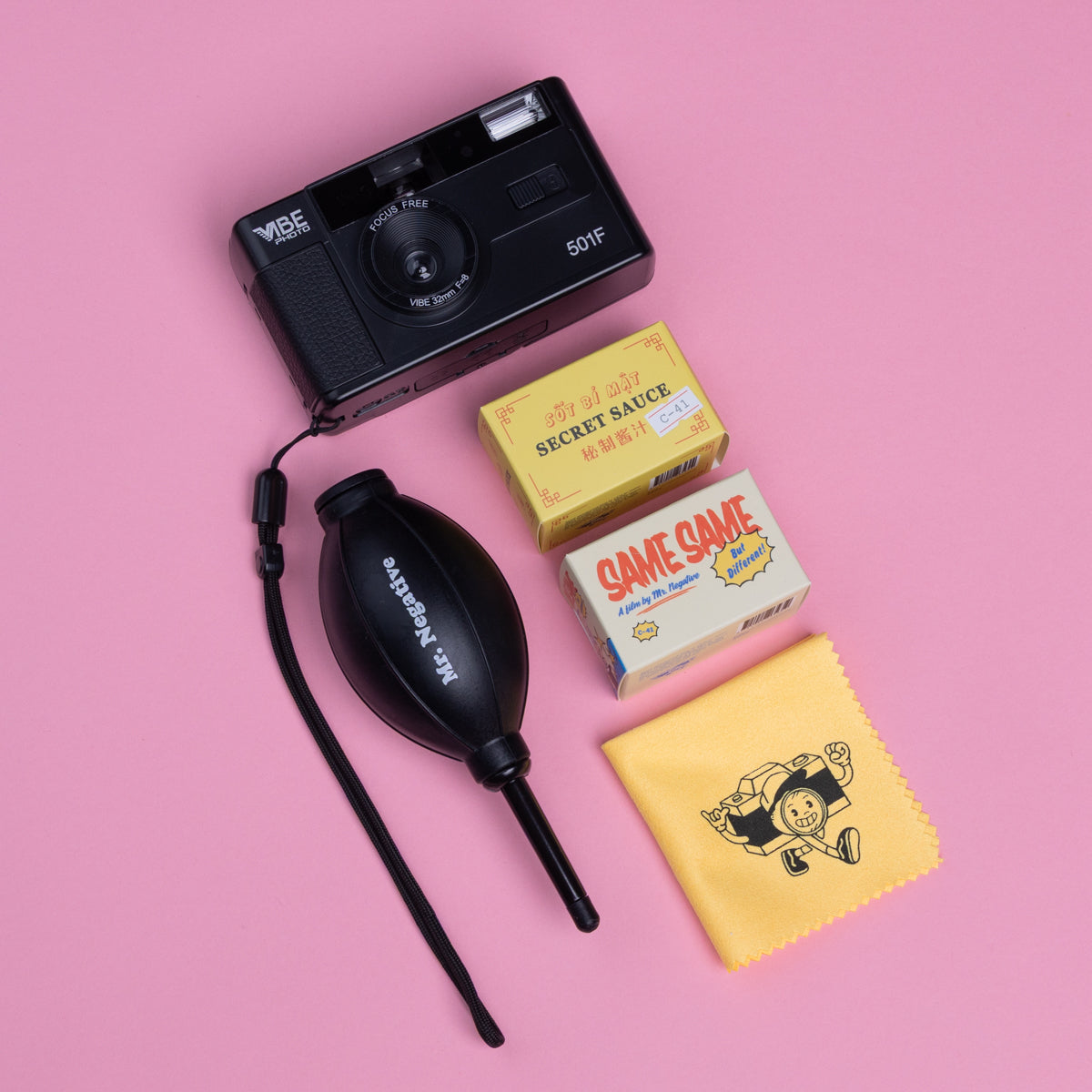 Mr. Negative Starter Kit (Camera, Film & Accessories Combo)