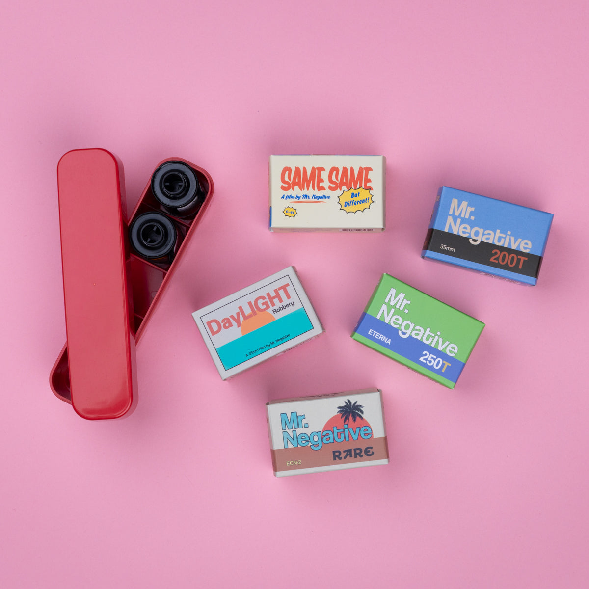 "Walk This Way!" Film Bundle (5 rolls plus film case)