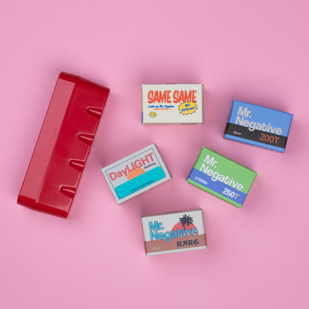 "Walk This Way!" Film Bundle (5 rolls plus film case)
