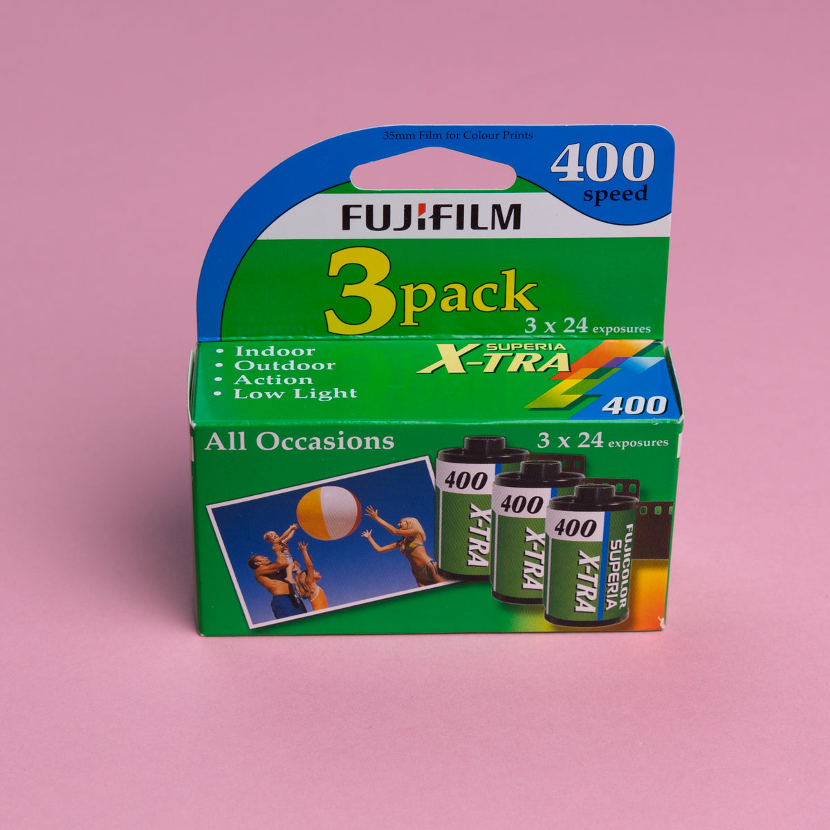 Fujifilm Superia X-tra 24 exp (3 Pack) Expiry 04/14