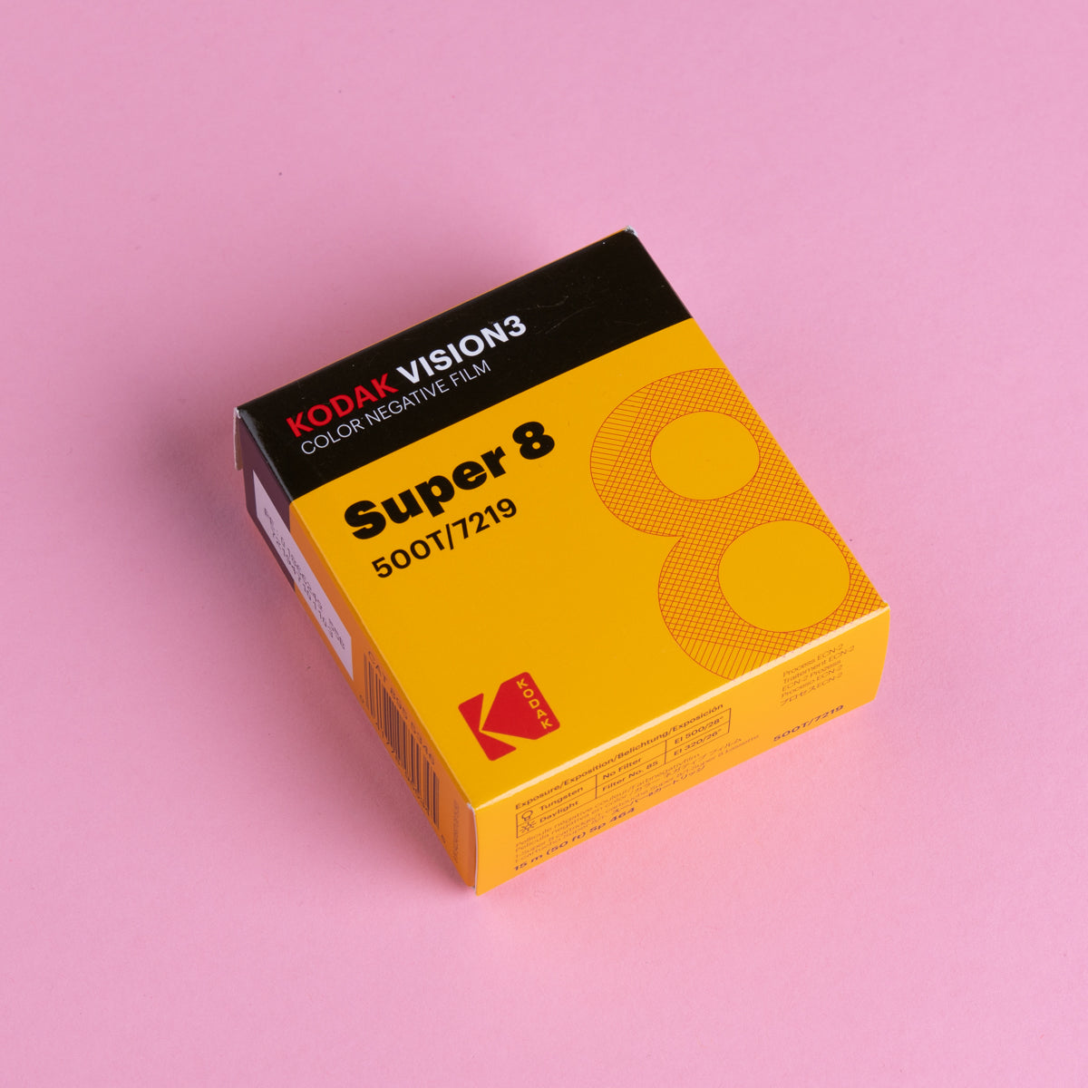 Kodak Super 8 Vision 3 500T (15m/50ft)