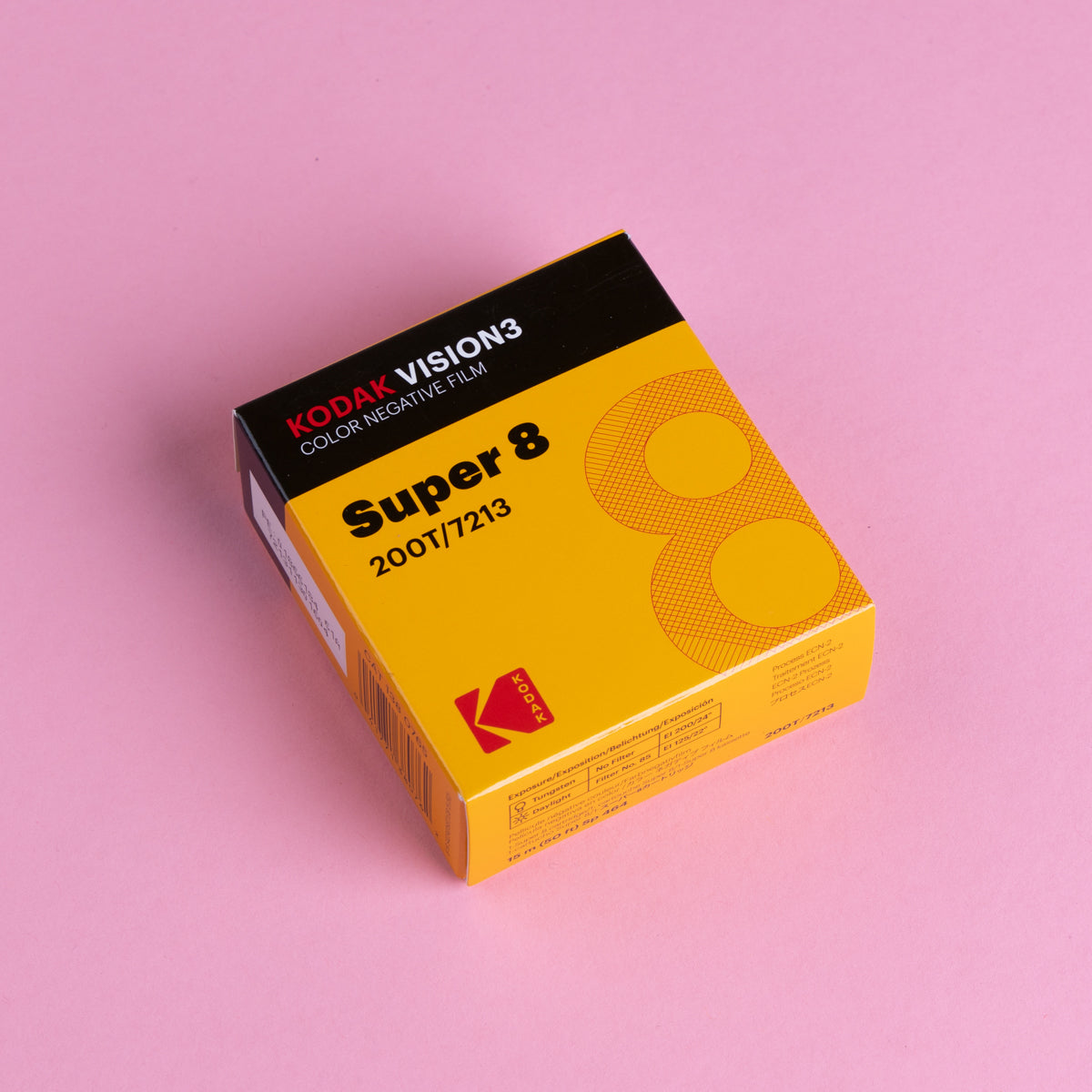 Kodak Super 8 Vision 3 200T (15m/50ft) (Copy)