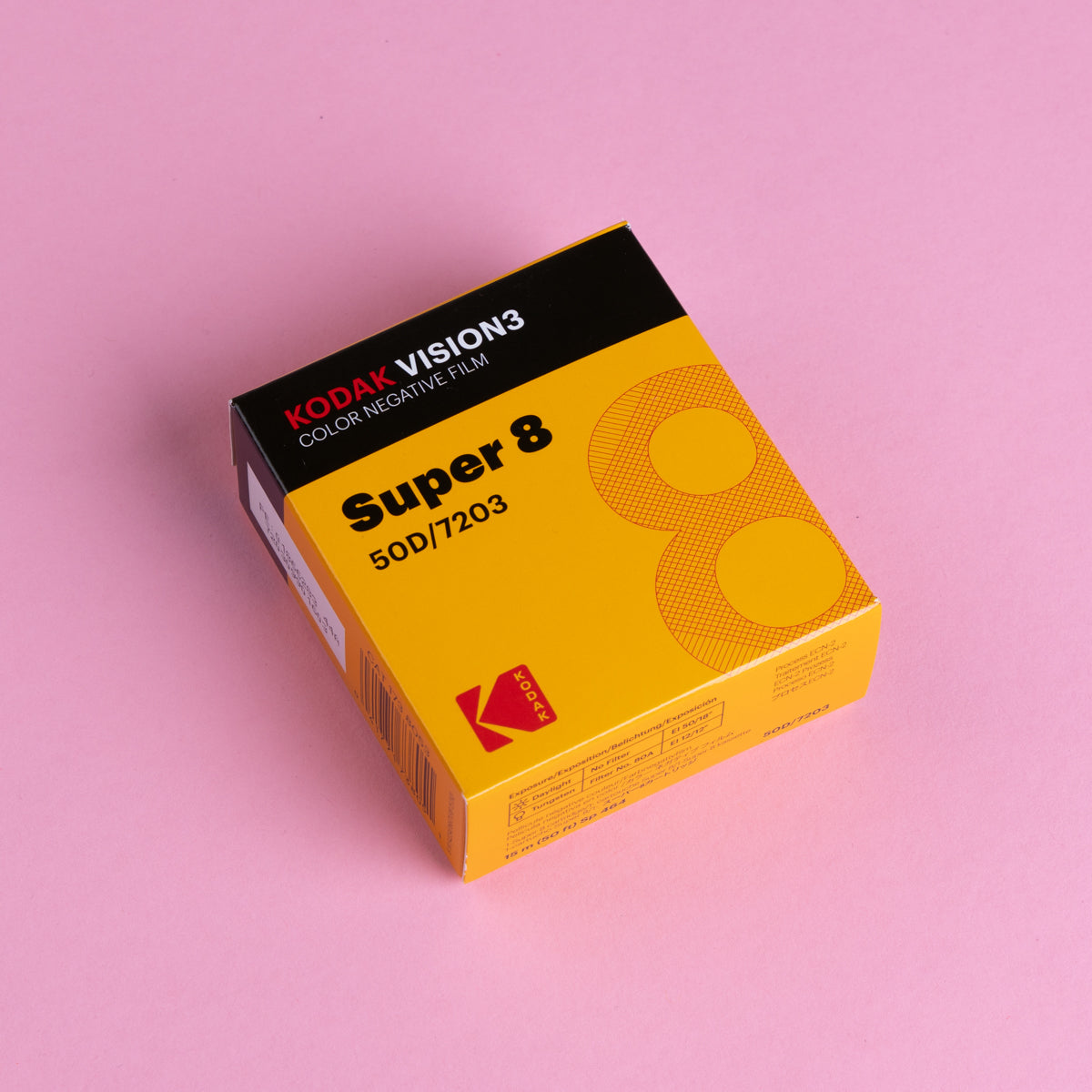 Kodak Super 8 Vision 3 50D (15m/50ft) (Copy)