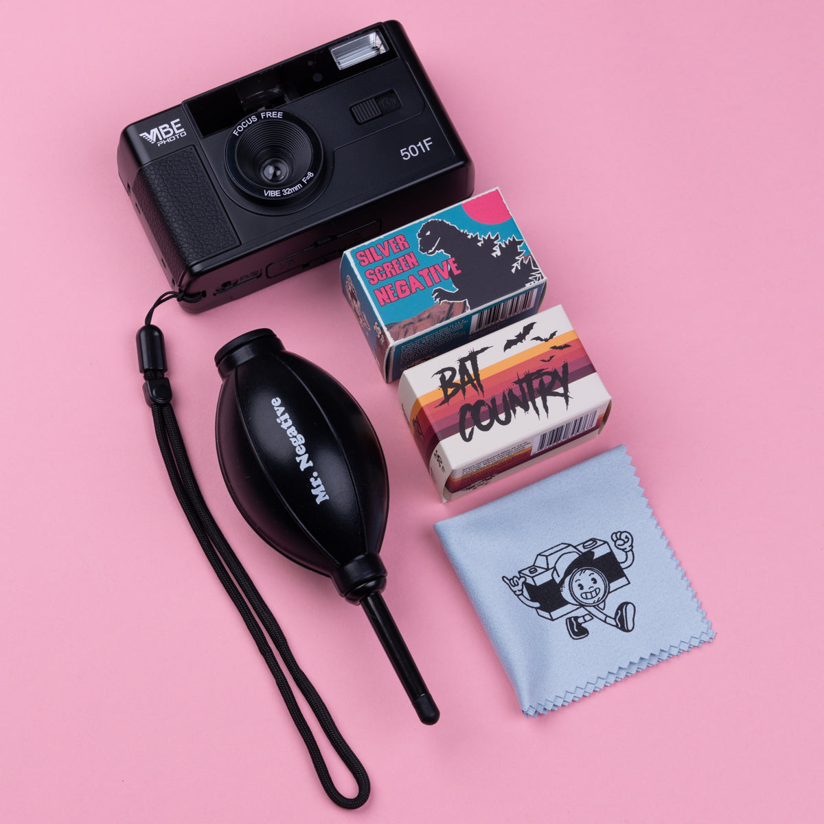 Cinematic Starter Kit (Camera, Film & Accessories Combo)