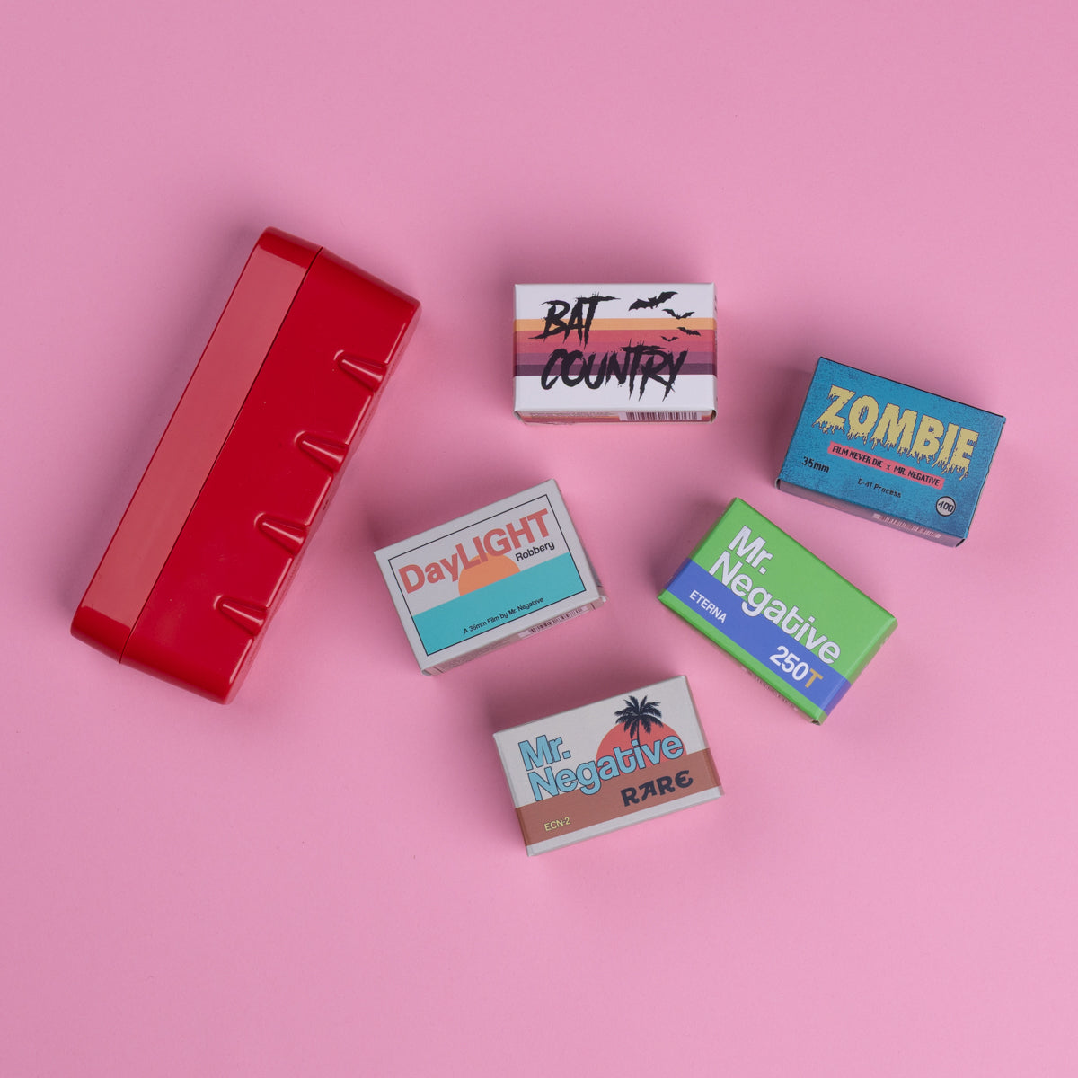 "Walk This Way!" Film Bundle (5 rolls plus film case)